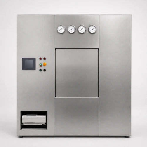 sliding door autoclave machine 