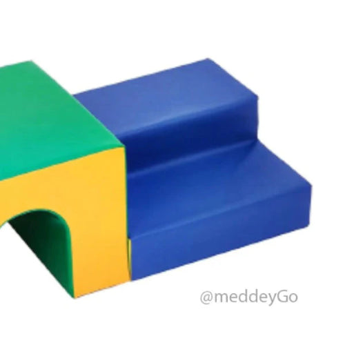 Soft Gym Foam Steps with Tunnel