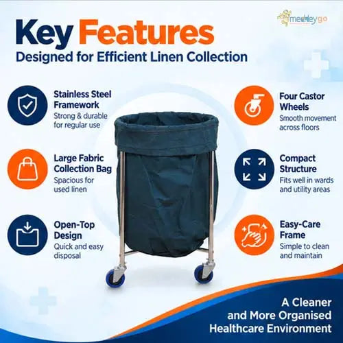 soiled linen trolley