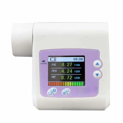 spirometer with color lcd display