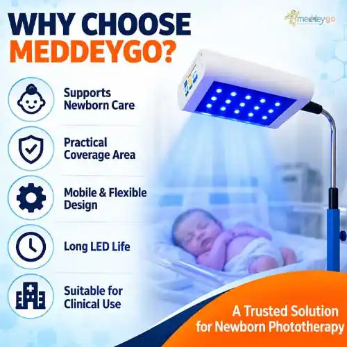 standing phototherapy unit 15 led