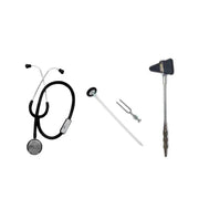 Stethoscope Tuning Fork Percussion and Square Hammer Combo