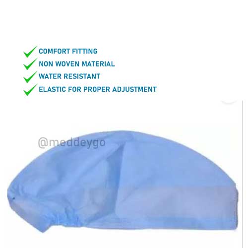 Surgical Cap Blue Disposable (Pack of 200)