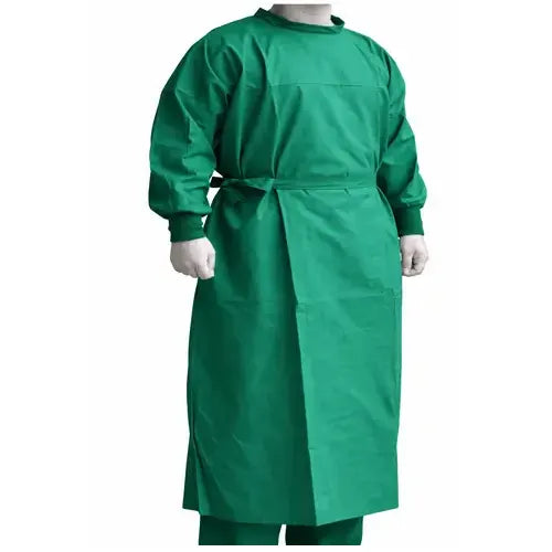 Surgical Gown Green: Reliable Protection for Clinicians Surgical Gown Green: Reliable Protection for Clinicians