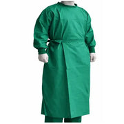surgical gown green