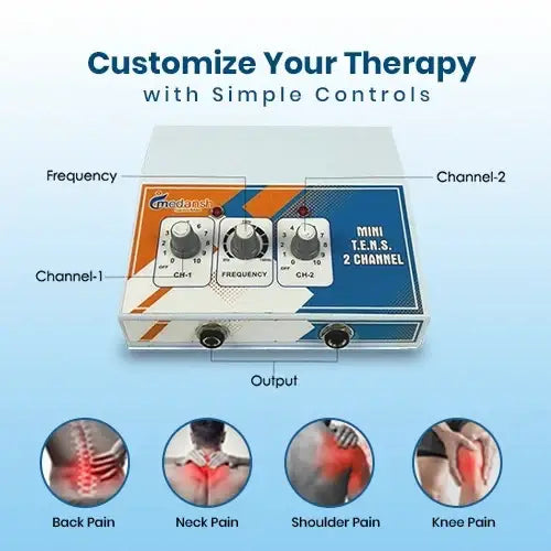 tens 2 channel Electrotherapy device