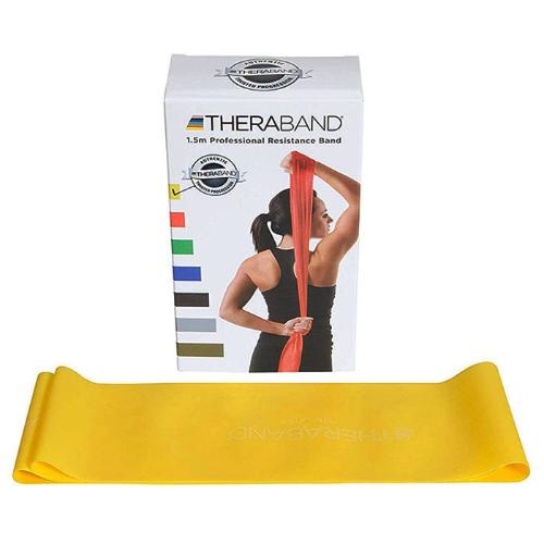 Original Theraband Resistive Band Latex free - Yellow - 1.5m from Theraband USA