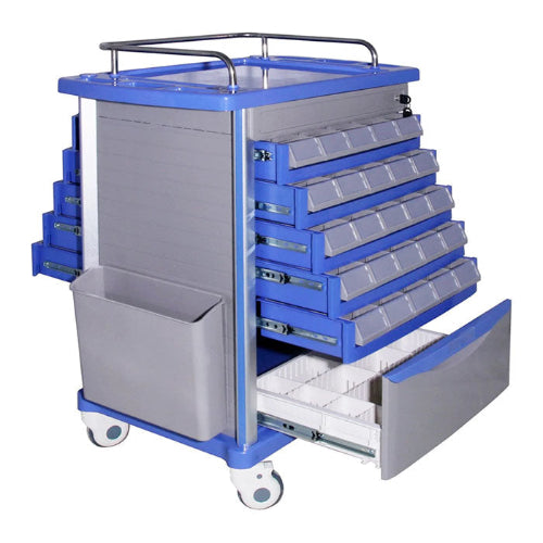 Medicine Trolley ABS Double Sided