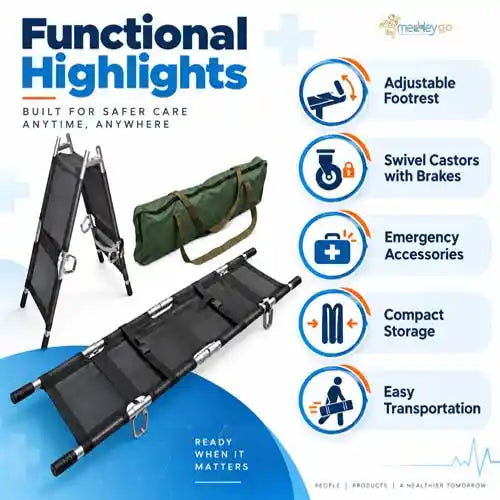 two_fold_stretcher_with_aluminum_alloy_frame