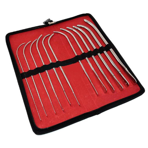 Urethral Sound Bougie Clutton (Set of 12)