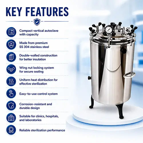 vertical autoclave