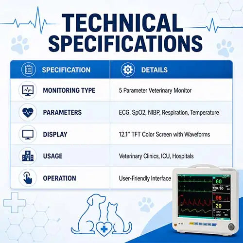 veterinary ecg machine