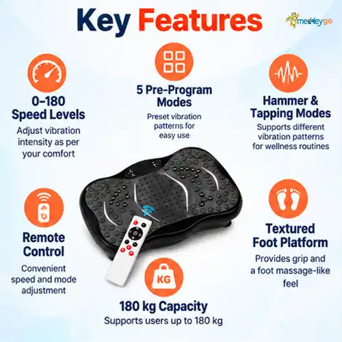 vibration plate massager for full body
