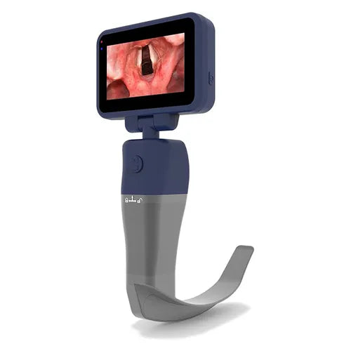 Reusable Portable Video Laryngoscope with 3 Blades