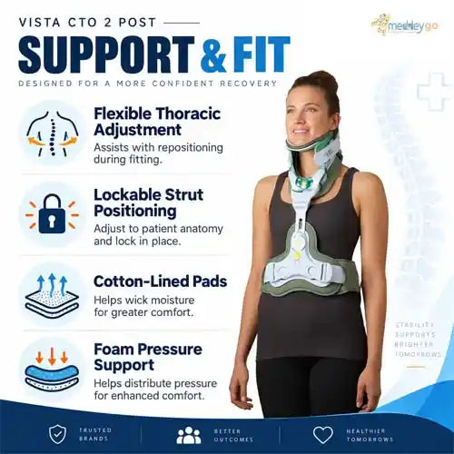 vista cto 2 post spinal brace