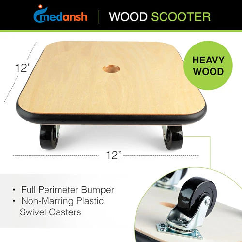 Wooden Scooter Board