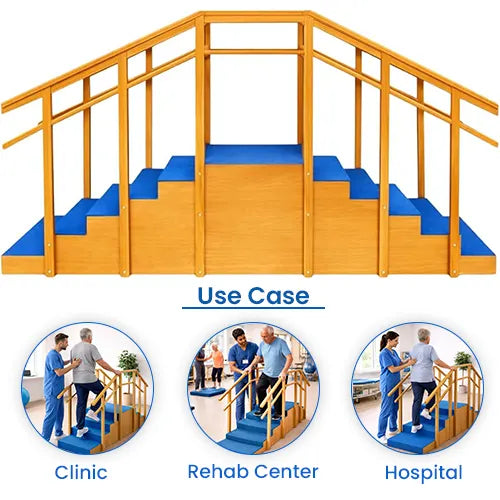 wooden therapy stairs 