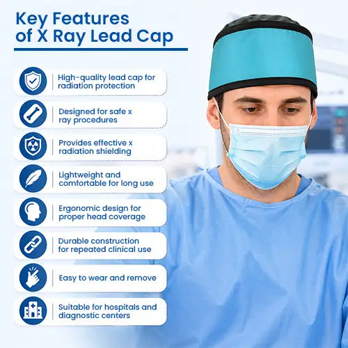 x ray lead cap