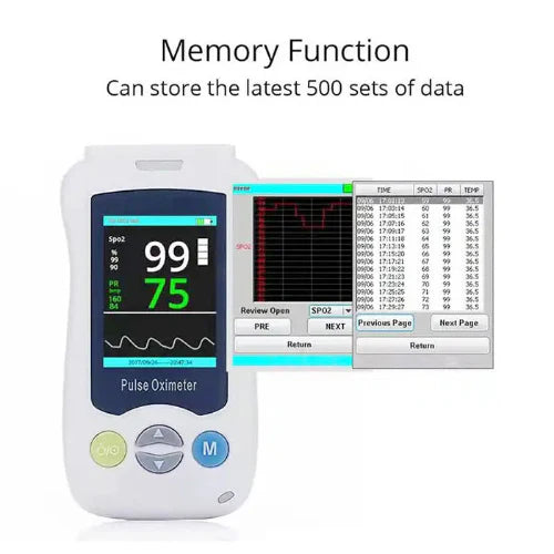 Yonker YK820B Hand Held Pulse Oximeter, For Neontal