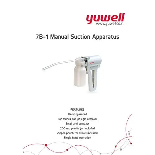 Yuwell Hand Operated Suction Unit