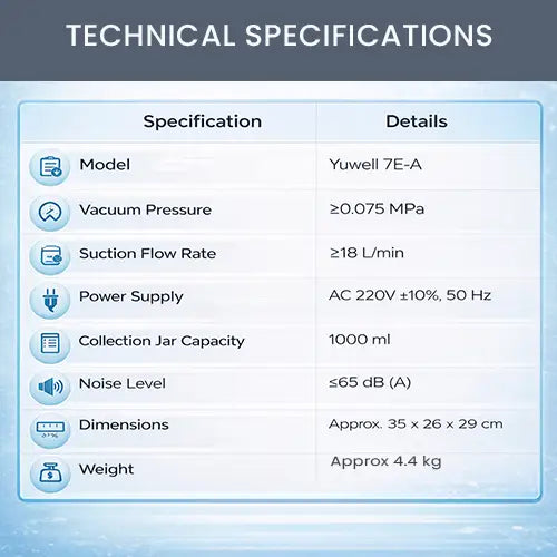 yuwell suction machine