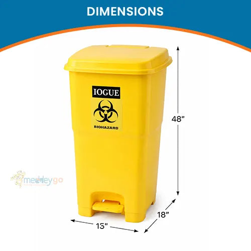 Bio Dustbin Combo with Trolley